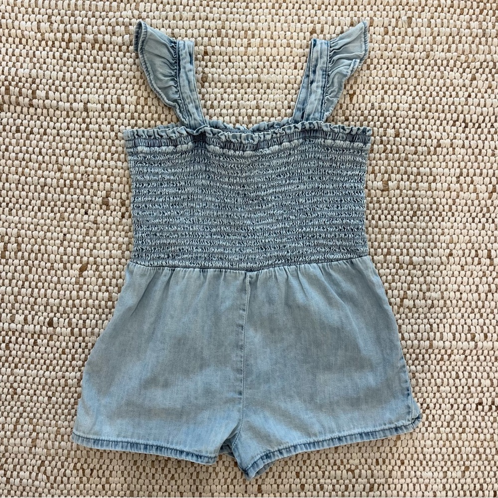 Gap chambray romper